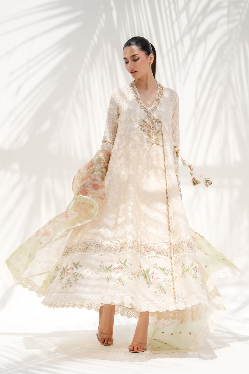 Sania Maskatiya | Summer Festive 26 |Alinsa - by Libasekhas UK - Registered Vendor of : Sania Maskatiya - 100% Original Designer Dress