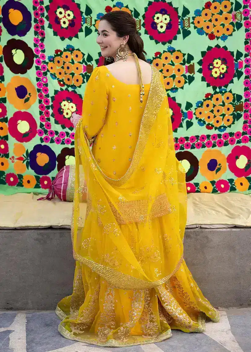 Ali Xesshan | Bhaag Lagay Rain | BUTTERCUP  LP-003 - by - Libasekhas UK - Registered Vendor of : Ali Xeeshan - 100% Original Designer Dresss