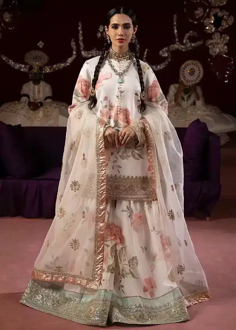 Ali Xesshan | Bhaag Lagay Rain | LILLY  LP-004 - by - Libasekhas UK - Registered Vendor of : Ali Xeeshan - 100% Original Designer Dresss