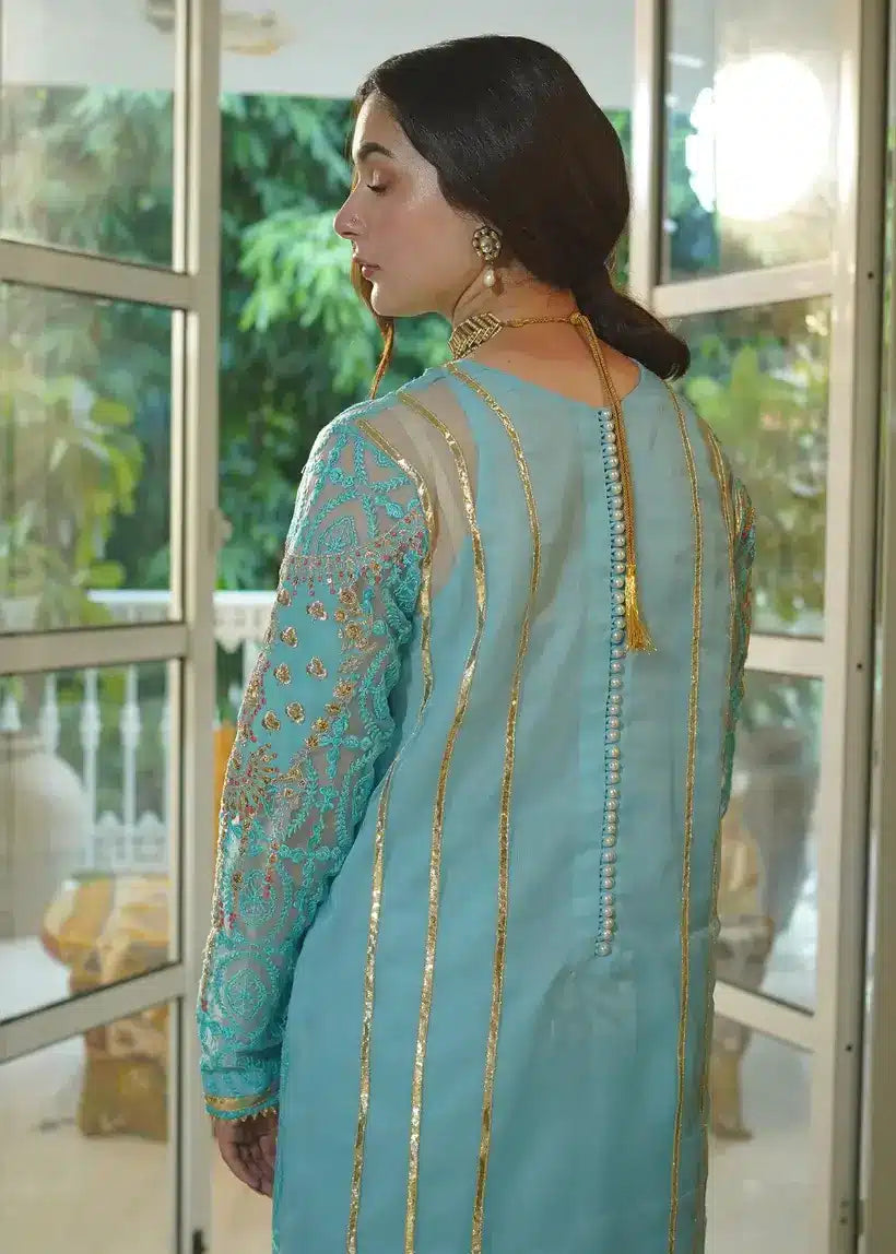 Ali Xesshan | Bhaag Lagay Rain | OCEAN  LP-017 - by - Libasekhas UK - Registered Vendor of : Ali Xeeshan - 100% Original Designer Dresss