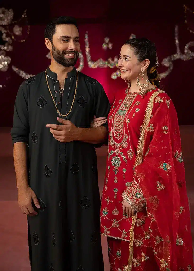 Ali Xesshan | Bhaag Lagay Rain | AANARI  LP-011 - by - Libasekhas UK - Registered Vendor of : Ali Xeeshan - 100% Original Designer Dresss