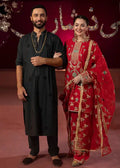 Ali Xesshan | Bhaag Lagay Rain | AANARI  LP-011 - by - Libasekhas UK - Registered Vendor of : Ali Xeeshan - 100% Original Designer Dresss