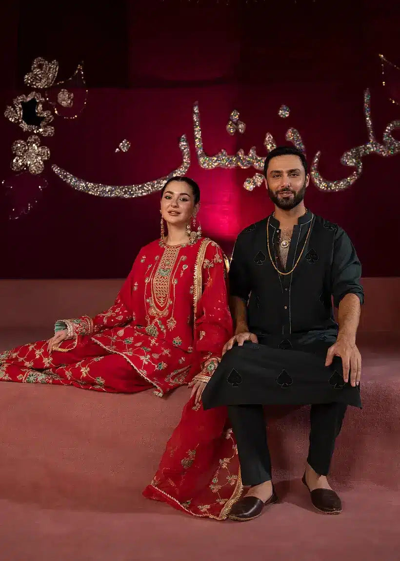 Ali Xesshan | Bhaag Lagay Rain | AANARI  LP-011 - by - Libasekhas UK - Registered Vendor of : Ali Xeeshan - 100% Original Designer Dresss
