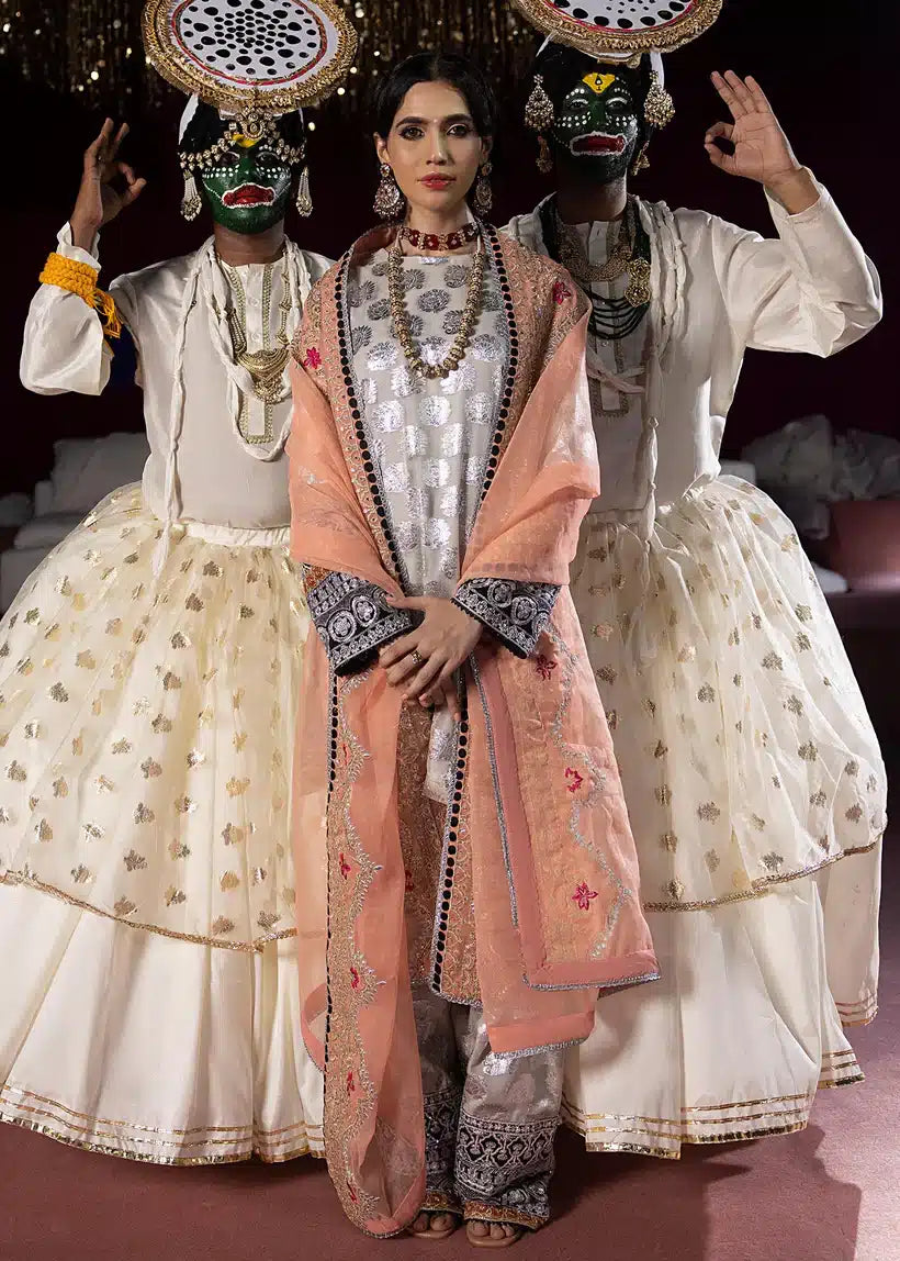 Ali Xesshan | Bhaag Lagay Rain | CHAND  LP-006 - by - Libasekhas UK - Registered Vendor of : Ali Xeeshan - 100% Original Designer Dresss