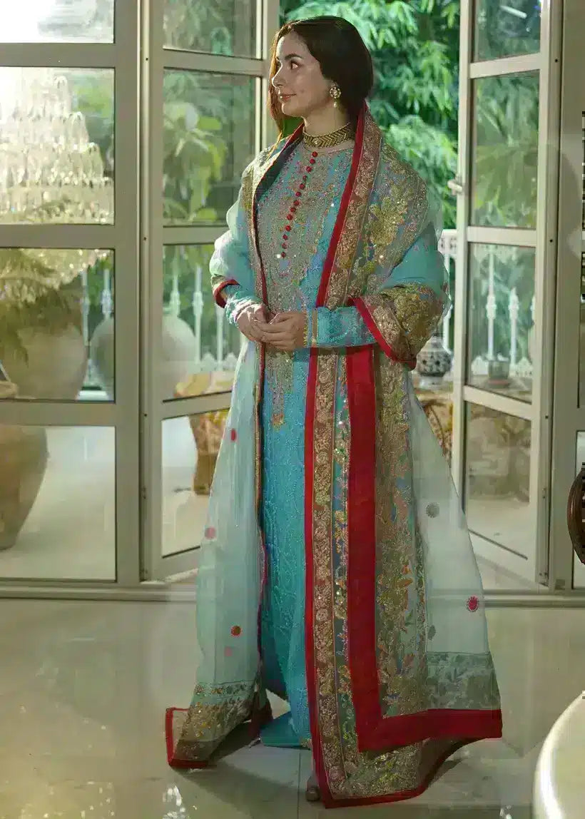 Ali Xesshan | Bhaag Lagay Rain | OCEAN  LP-017 - by - Libasekhas UK - Registered Vendor of : Ali Xeeshan - 100% Original Designer Dresss