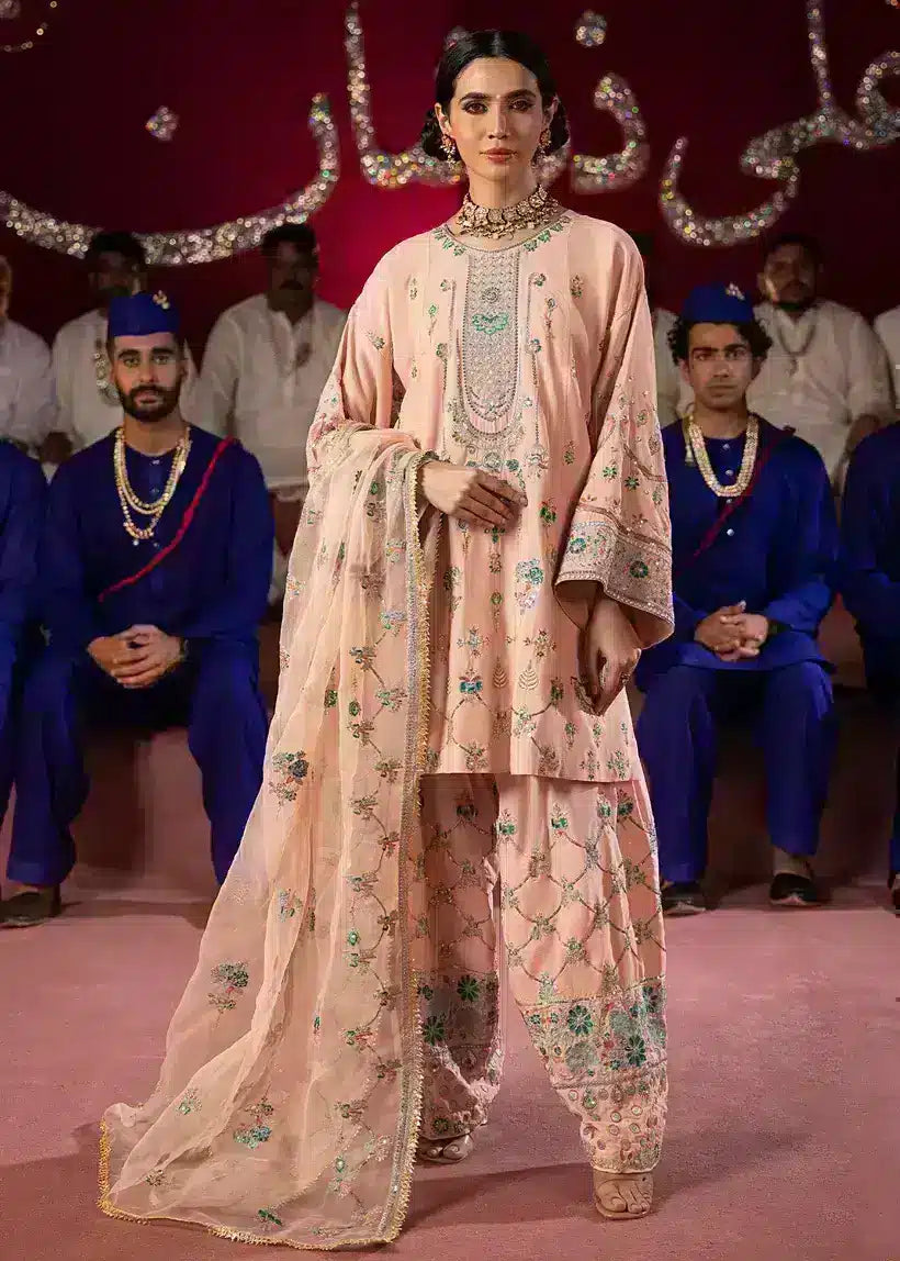 Ali Xesshan | Bhaag Lagay Rain | DAHLIA  LP-009 - by - Libasekhas UK - Registered Vendor of : Ali Xeeshan - 100% Original Designer Dresss