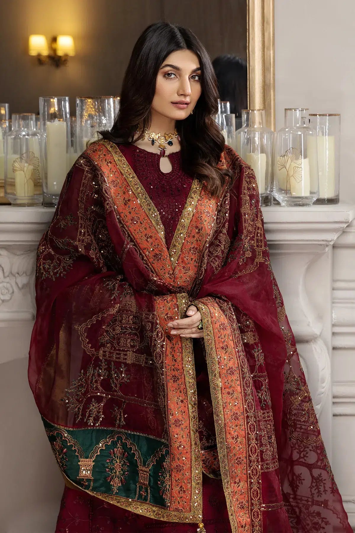 Alizeh | Formals Collection | Mehlika - by - Libasekhas UK - Registered Vendor of : Alizeh - 100% Original Designer Dresss