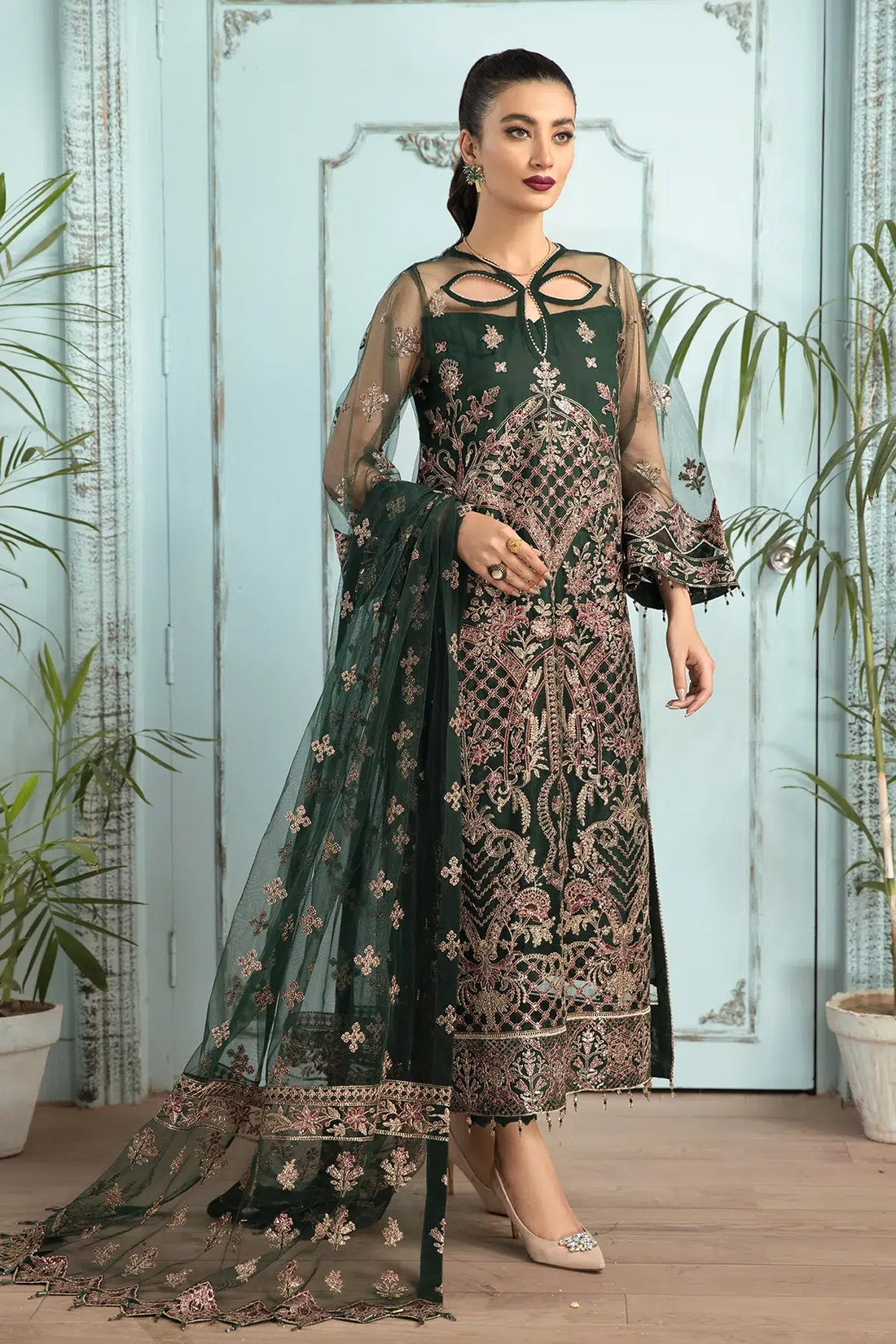 Alizeh | Formals Collection | Raqs - by - Libasekhas UK - Registered Vendor of : Alizeh - 100% Original Designer Dresss