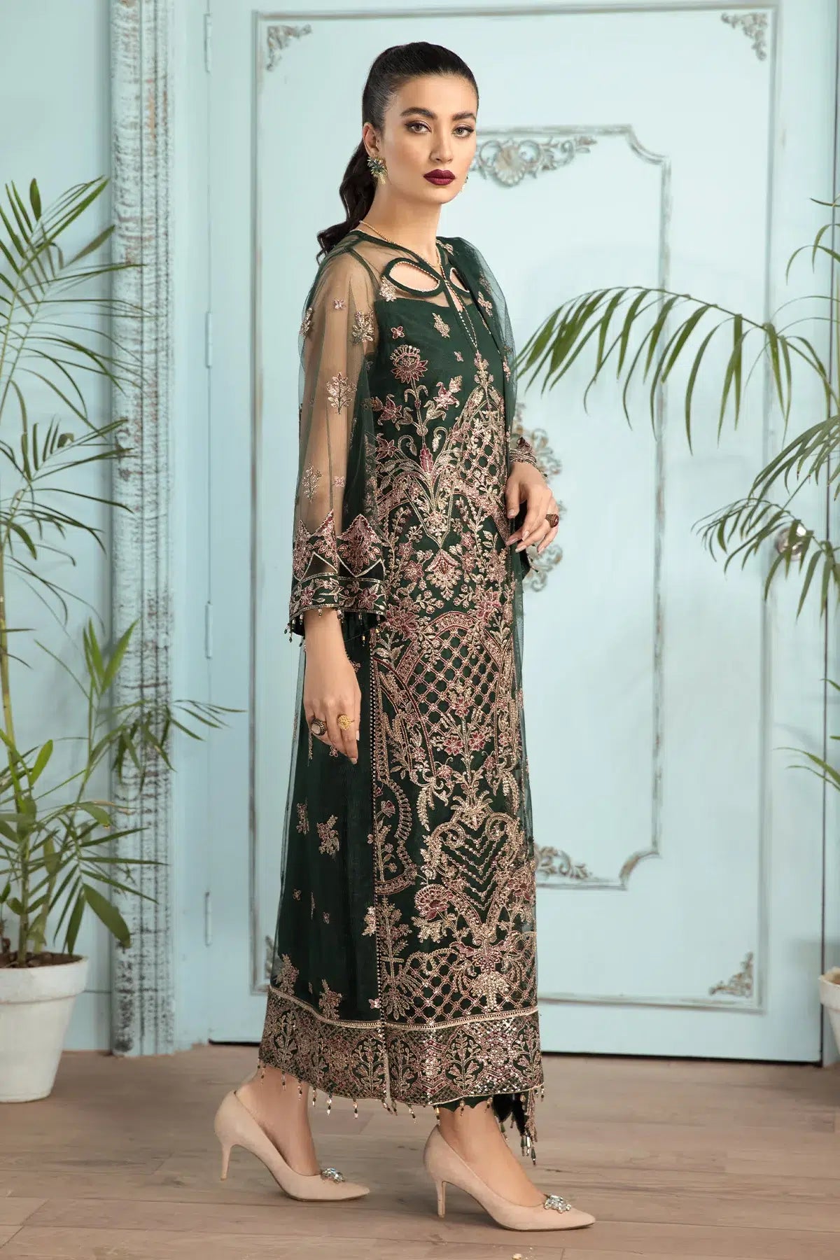 Alizeh | Formals Collection | Raqs - by - Libasekhas UK - Registered Vendor of : Alizeh - 100% Original Designer Dresss