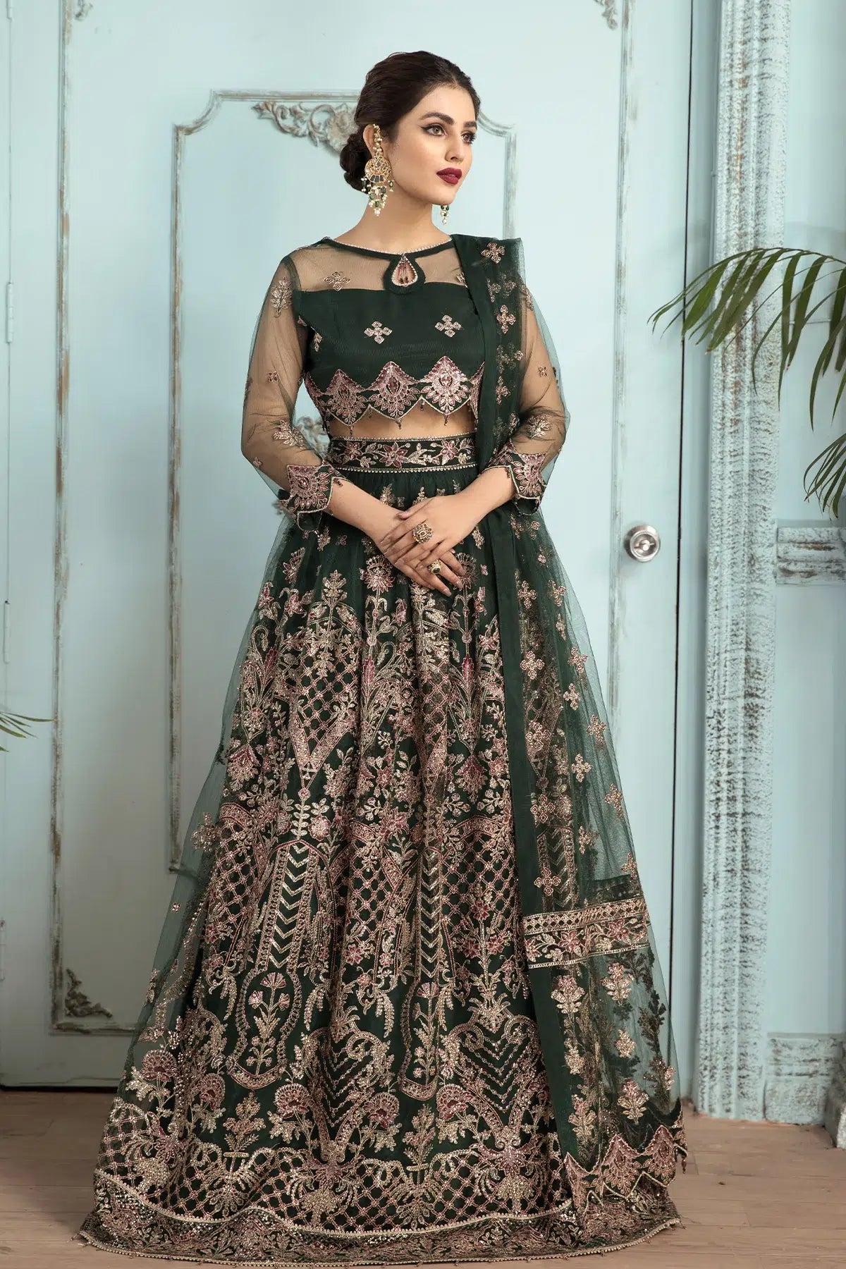 Alizeh | Formals Collection | Raqs - by - Libasekhas UK - Registered Vendor of : Alizeh - 100% Original Designer Dresss