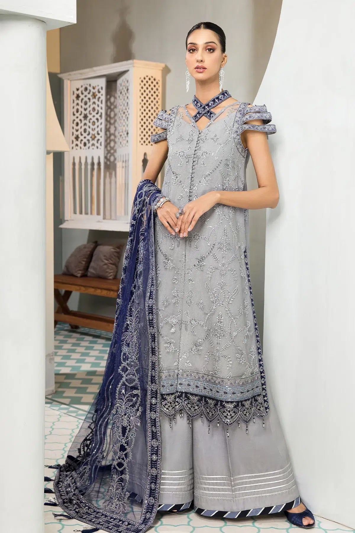 Alizeh | Formals Collection | Aks - by - Libasekhas UK - Registered Vendor of : Alizeh - 100% Original Designer Dresss