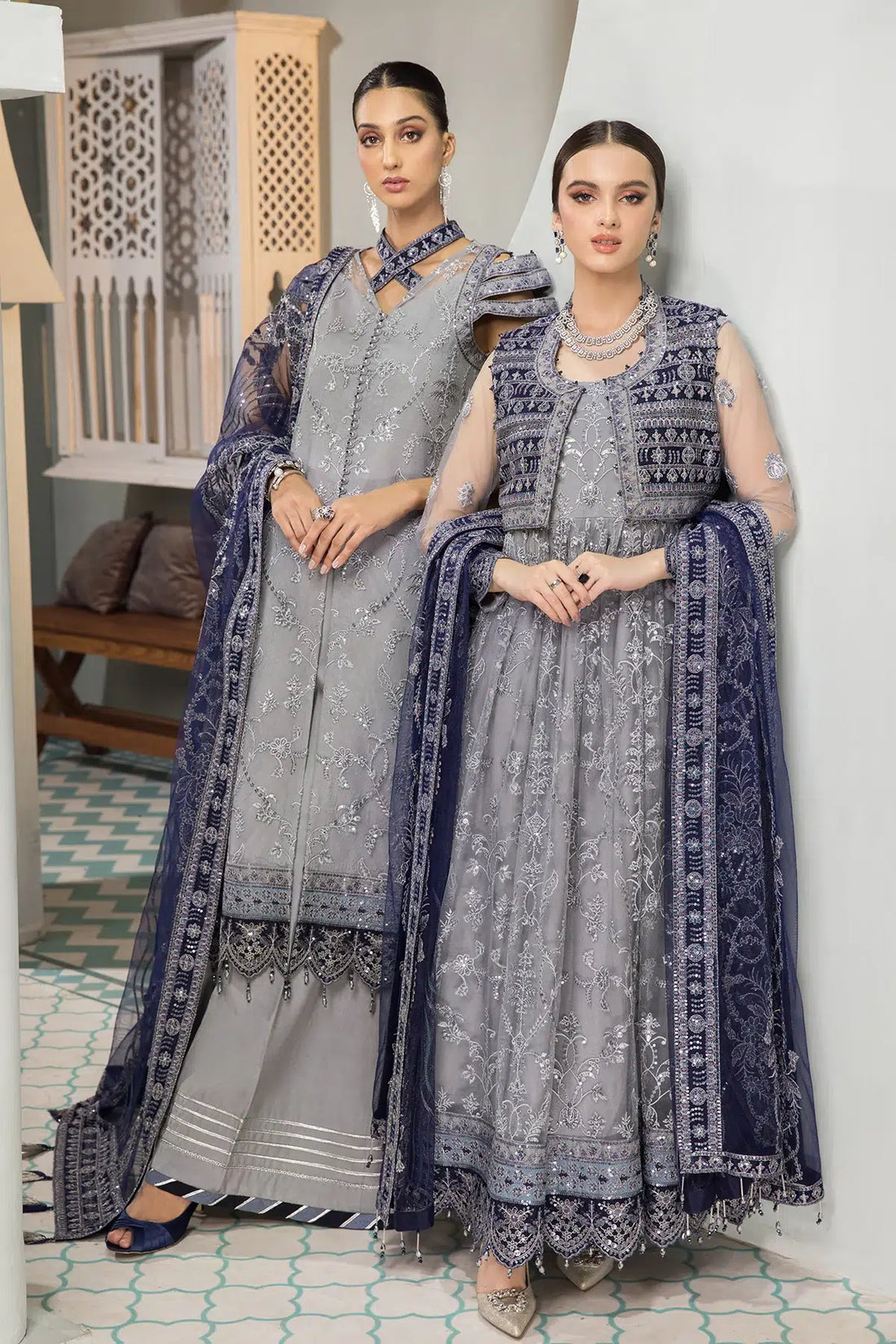 Alizeh | Formals Collection | Aks - by - Libasekhas UK - Registered Vendor of : Alizeh - 100% Original Designer Dresss
