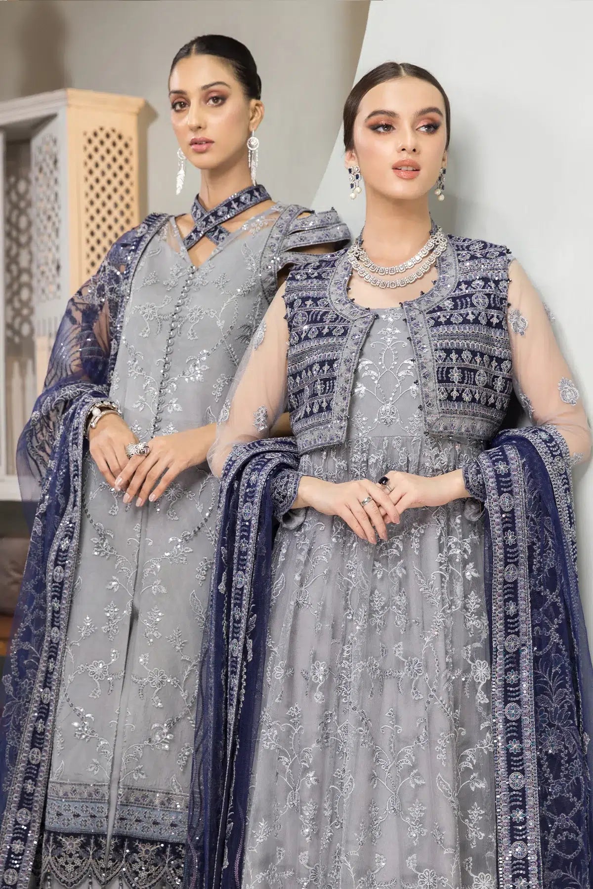 Alizeh | Formals Collection | Aks - by - Libasekhas UK - Registered Vendor of : Alizeh - 100% Original Designer Dresss