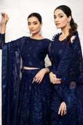 Alizeh | Formals Collection | Glace Blue - by - Libasekhas UK - Registered Vendor of : Alizeh - 100% Original Designer Dresss