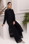 Alizeh | Formals Collection | Black Dress 3 piece - RTW1004 - by - Libasekhas UK - Registered Vendor of : Alizeh - 100% Original Designer Dresss