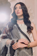 Alizeh | Formals Collection | Offwhite Black 4 piece - RTW1016 - by - Libasekhas UK - Registered Vendor of : Alizeh - 100% Original Designer Dresss