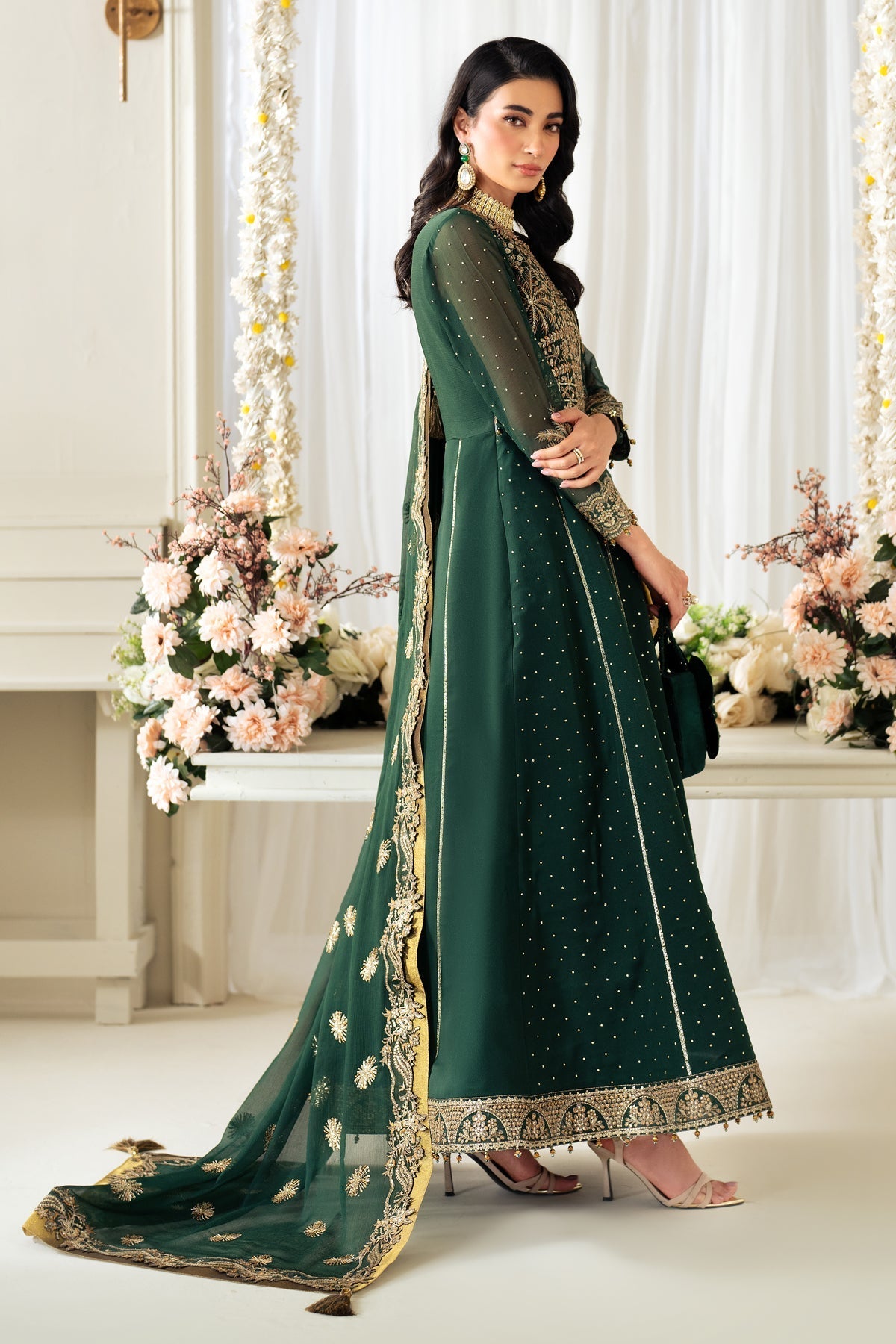 Alizeh | Selene Luxury Chiffon Collection 25 | AF-PS-8003-Citrus - by - Libasekhas UK - Registered Vendor of : Alizeh - 100% Original Designer Dresss