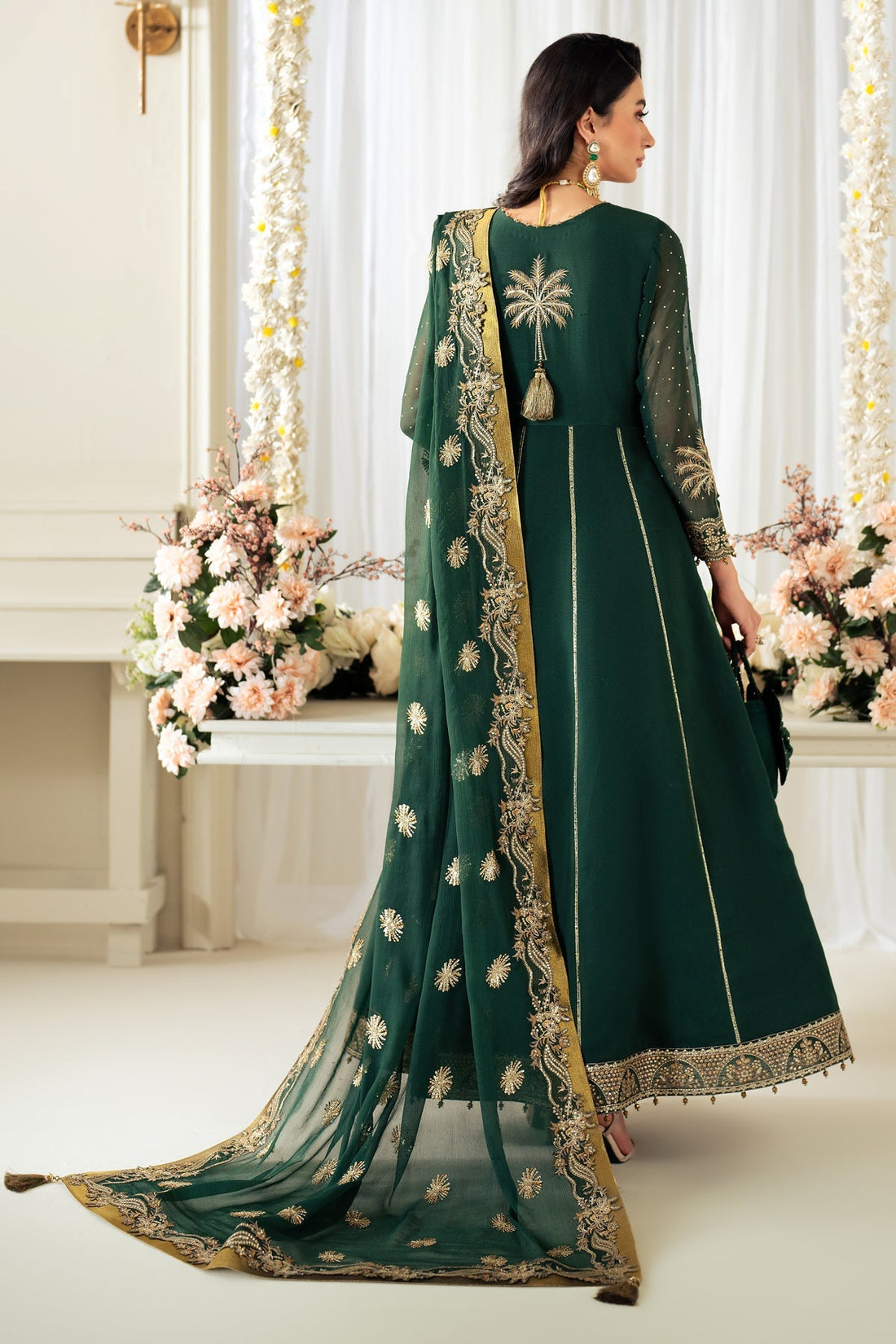 Alizeh | Selene Luxury Chiffon Collection 25 | AF-PS-8003-Citrus - by - Libasekhas UK - Registered Vendor of : Alizeh - 100% Original Designer Dresss