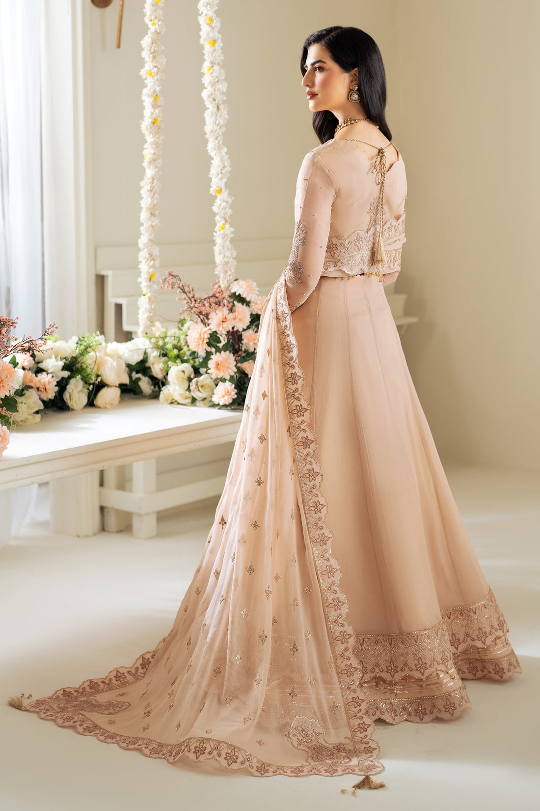 Alizeh | Selene Luxury Chiffon Collection 25 | AF-PS-8004-Lotus - by - Libasekhas UK - Registered Vendor of : Alizeh - 100% Original Designer Dresss