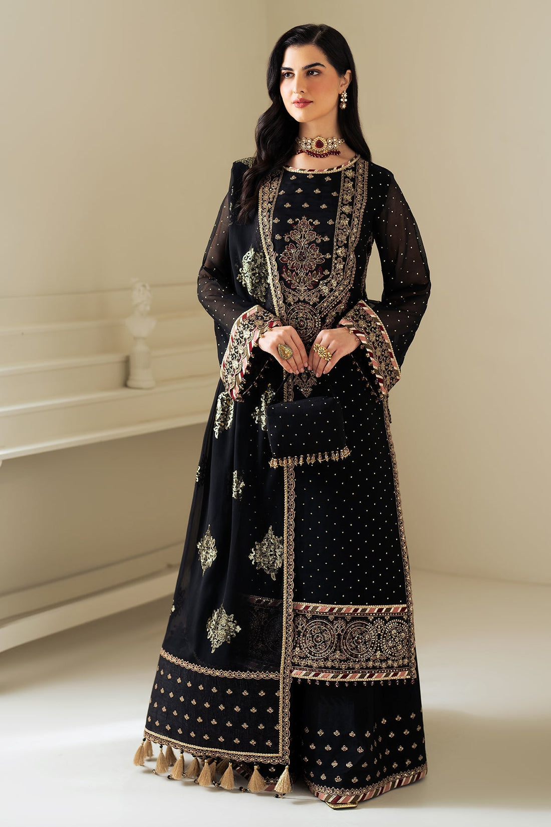 Alizeh | Selene Luxury Chiffon Collection 25 | AF-PS-8005-Alba - by - Libasekhas UK - Registered Vendor of : Alizeh - 100% Original Designer Dresss