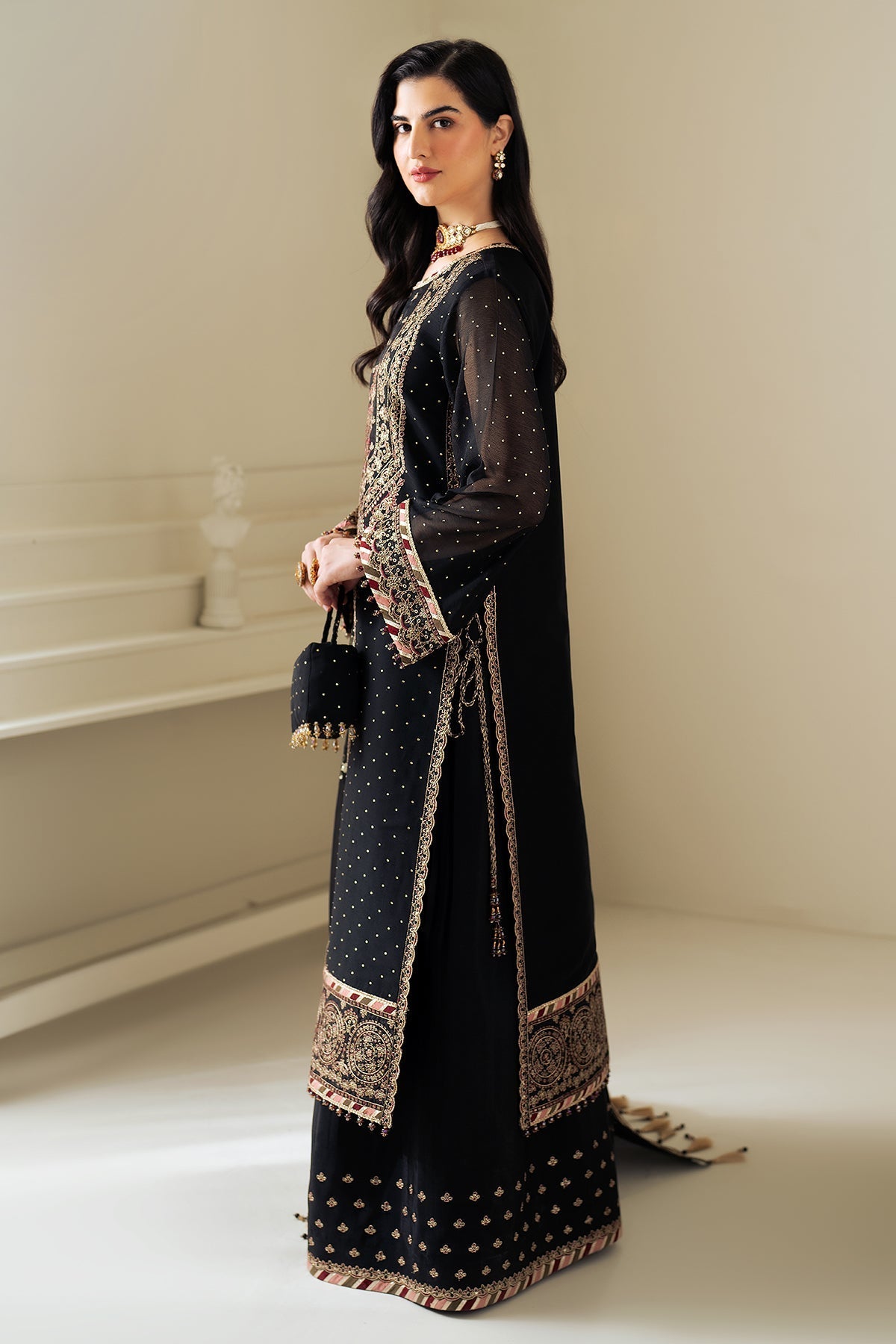 Alizeh | Selene Luxury Chiffon Collection 25 | AF-PS-8005-Alba - by - Libasekhas UK - Registered Vendor of : Alizeh - 100% Original Designer Dresss