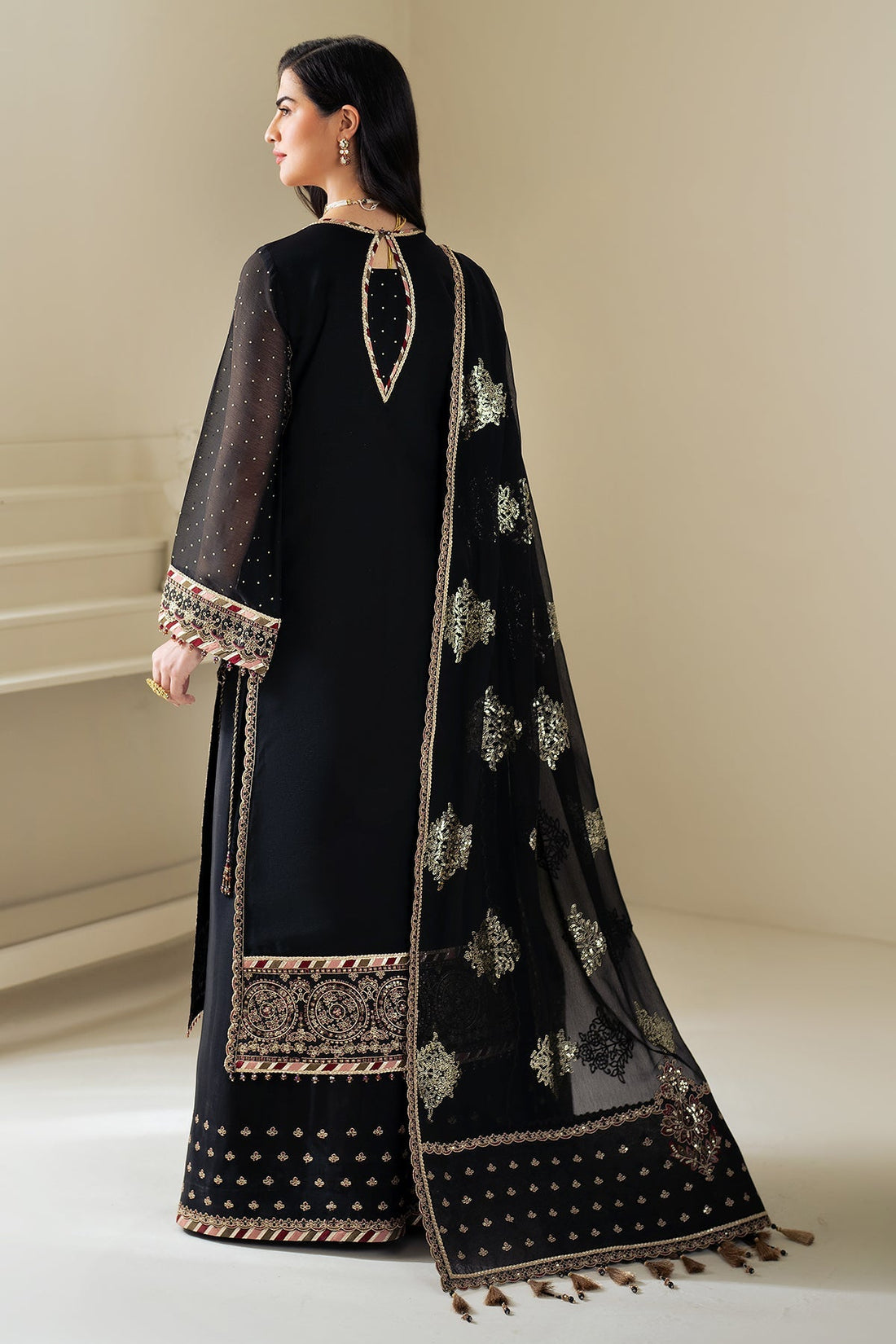 Alizeh | Selene Luxury Chiffon Collection 25 | AF-PS-8005-Alba - by - Libasekhas UK - Registered Vendor of : Alizeh - 100% Original Designer Dresss
