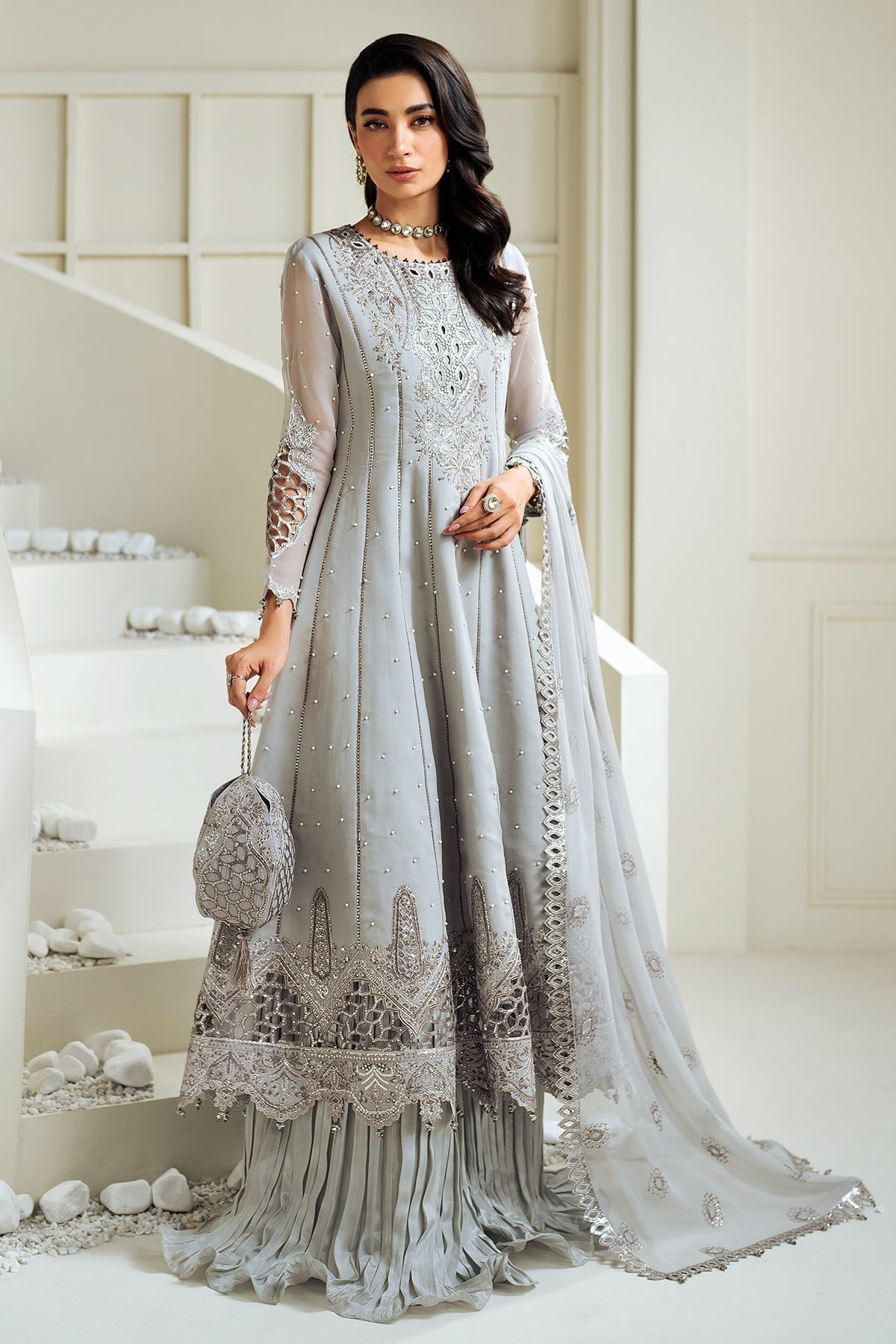 Alizeh | Selene Luxury Chiffon Collection 25 | AF-PS-8002-Luna - by - Libasekhas UK - Registered Vendor of : Alizeh - 100% Original Designer Dresss