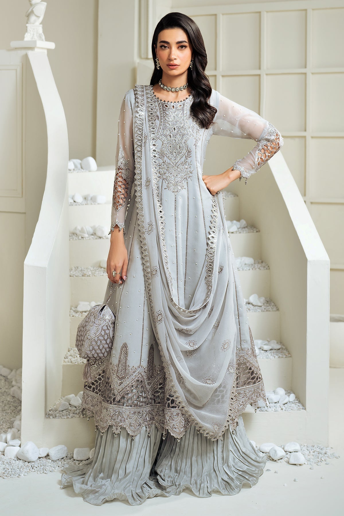 Alizeh | Selene Luxury Chiffon Collection 25 | AF-PS-8002-Luna - by - Libasekhas UK - Registered Vendor of : Alizeh - 100% Original Designer Dresss