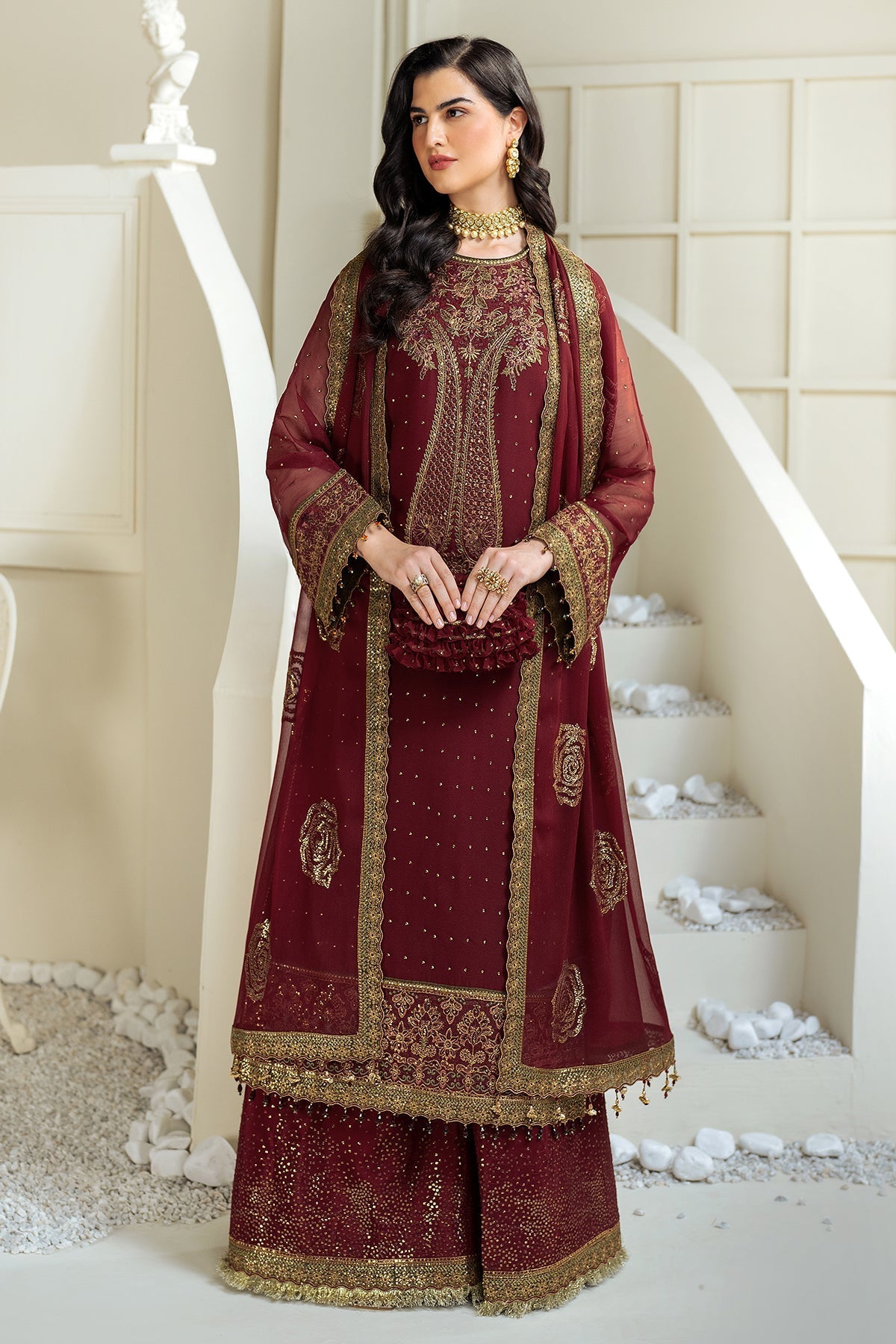 Alizeh | Selene Luxury Chiffon Collection 25 | AF-PS-8007-Gina - by - Libasekhas UK - Registered Vendor of : Alizeh - 100% Original Designer Dresss