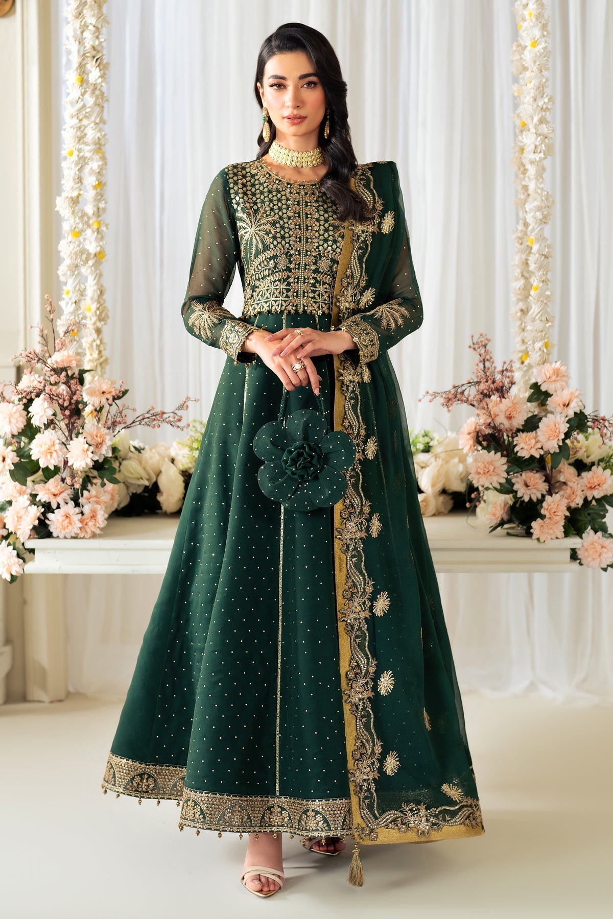 Alizeh | Selene Luxury Chiffon Collection 25 | AF-PS-8003-Citrus - by - Libasekhas UK - Registered Vendor of : Alizeh - 100% Original Designer Dresss