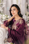 Azure | Ensembles Embroidered Formals | Almandine - by - Libasekhas UK - Registered Vendor of : Azure - 100% Original Designer Dresss