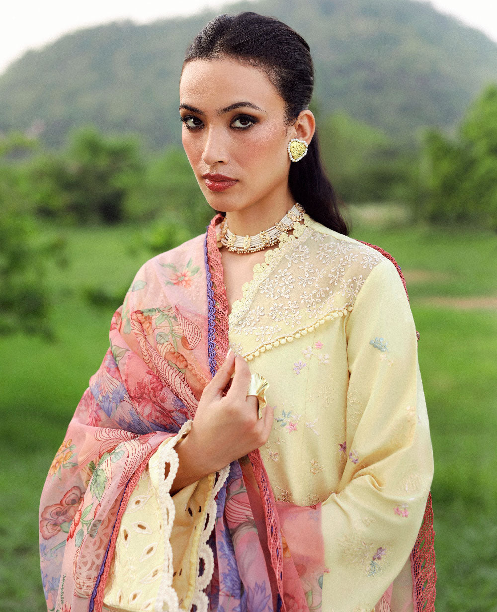 Republic Womenswear | Lilas Lawn 26 | Amris - by Libasekhas - Registered Vendor of : Republic Womenswear - 100% Original Designer Dress