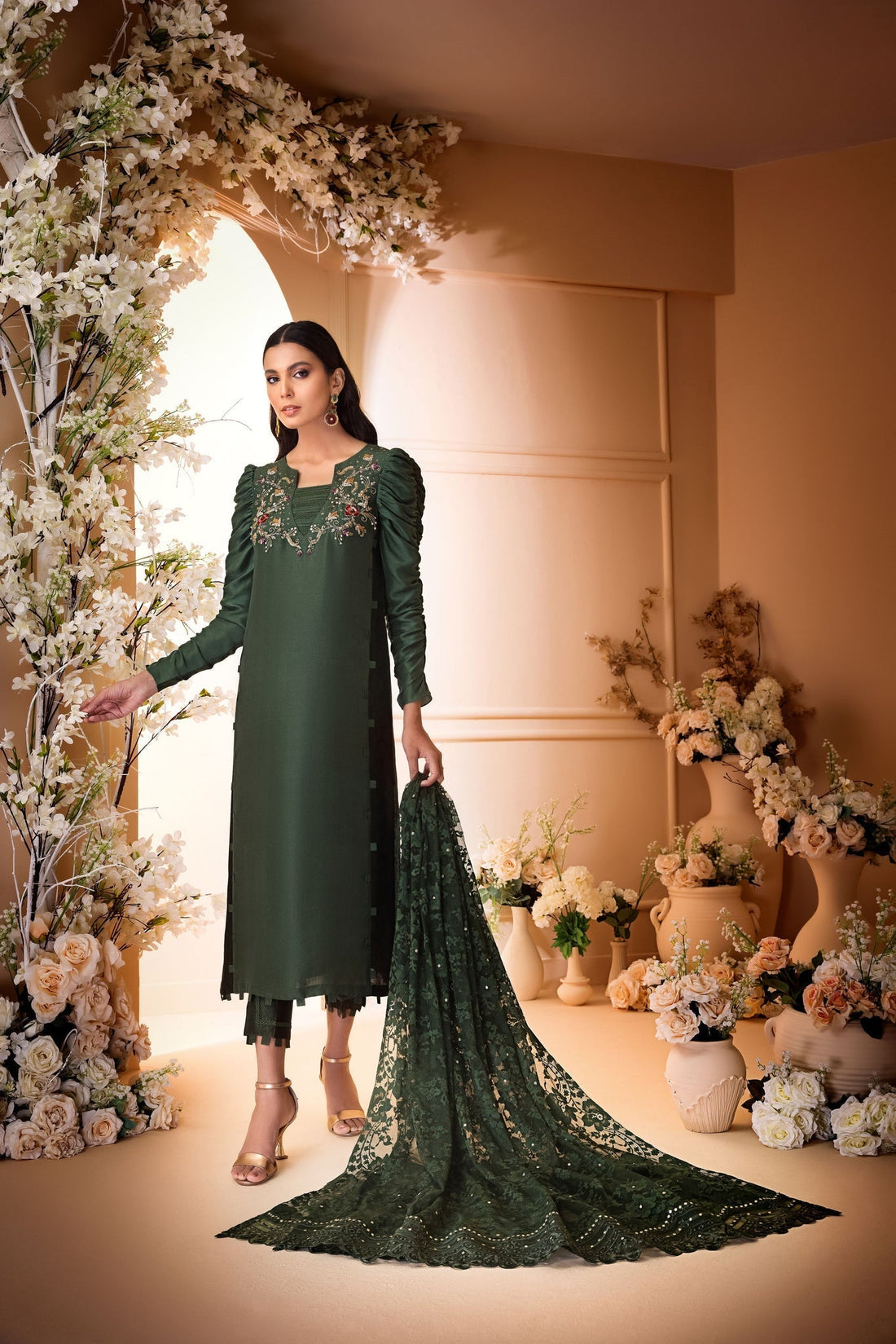 Anam Akhlaq | Festive Collection | D-30 - by - Libasekhas UK - Registered Vendor of : Anam Akhlaq - 100% Original Designer Dresss