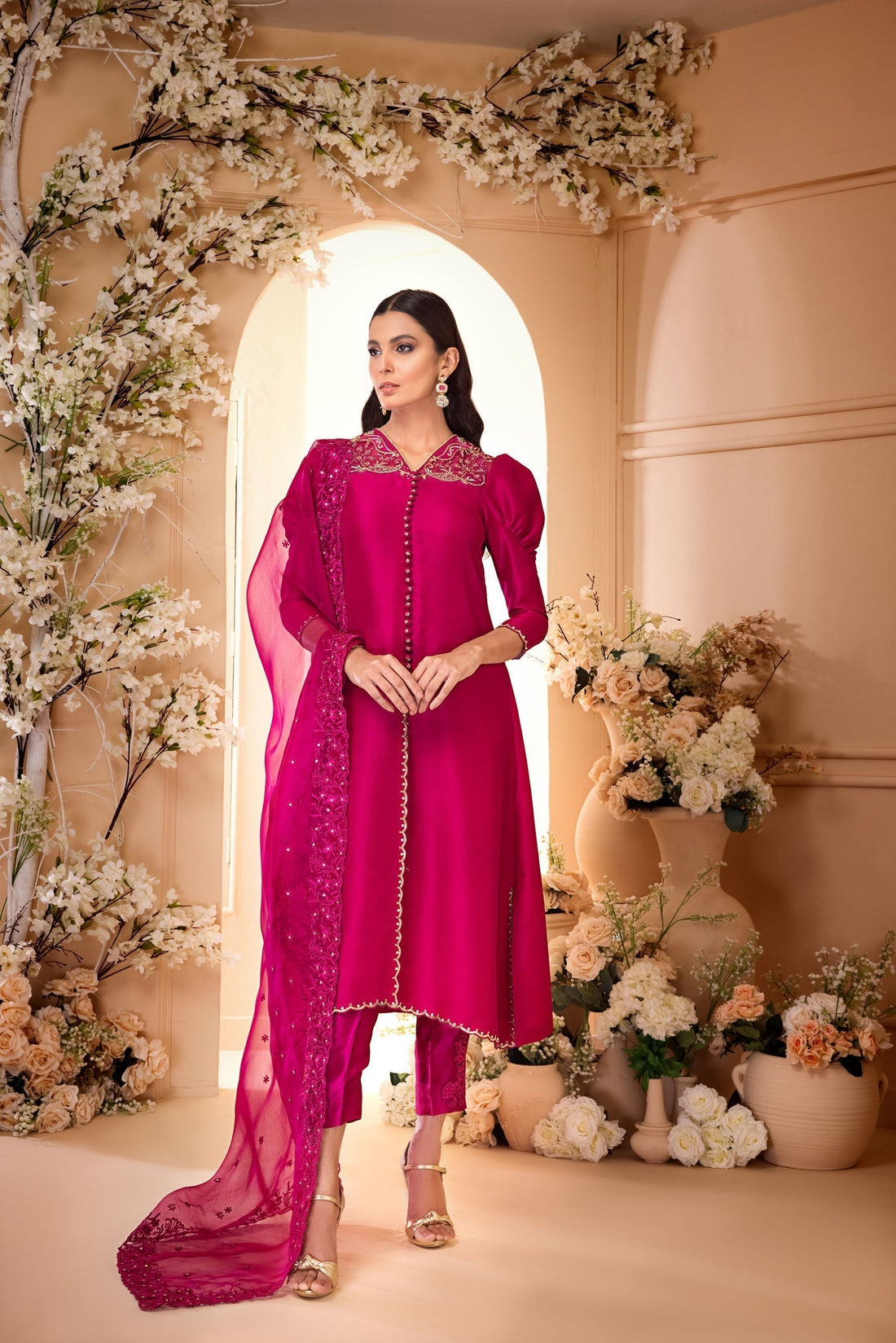 Anam Akhlaq | Festive Collection | D-31 - by - Libasekhas UK - Registered Vendor of : Anam Akhlaq - 100% Original Designer Dresss