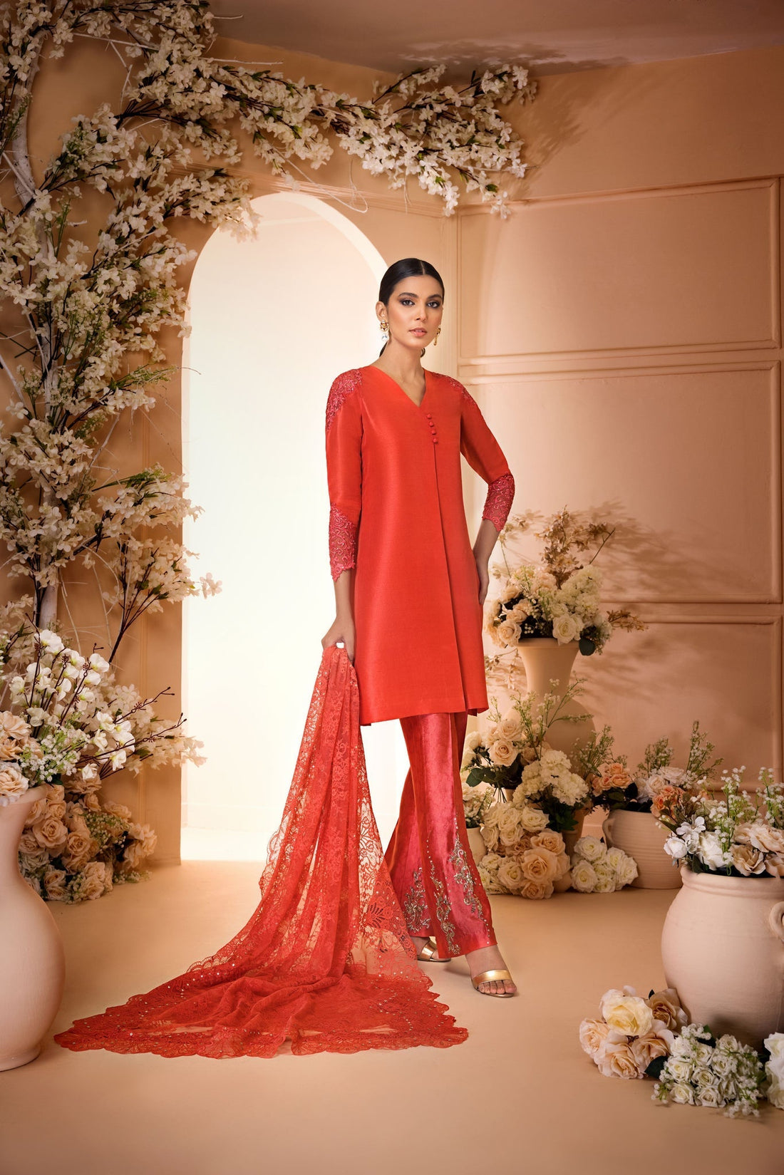 Anam Akhlaq | Festive Collection | D-33 - by - Libasekhas UK - Registered Vendor of : Anam Akhlaq - 100% Original Designer Dresss