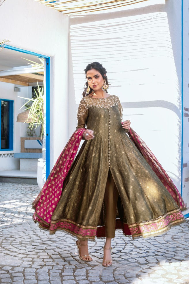Anam Akhlaq | Festive Collection | D-11 - by - Libasekhas UK - Registered Vendor of : Anam Akhlaq - 100% Original Designer Dresss