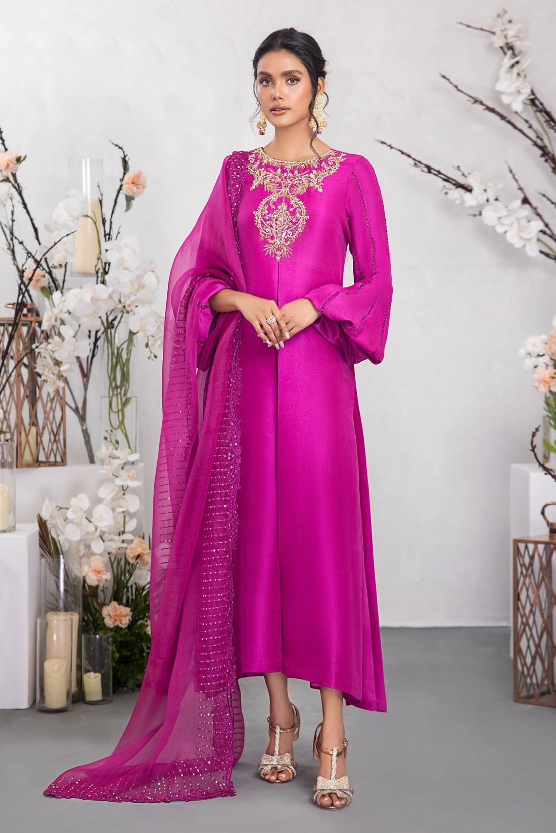 Anam Akhlaq | Festive Collection | D-27 - by - Libasekhas UK - Registered Vendor of : Anam Akhlaq - 100% Original Designer Dresss