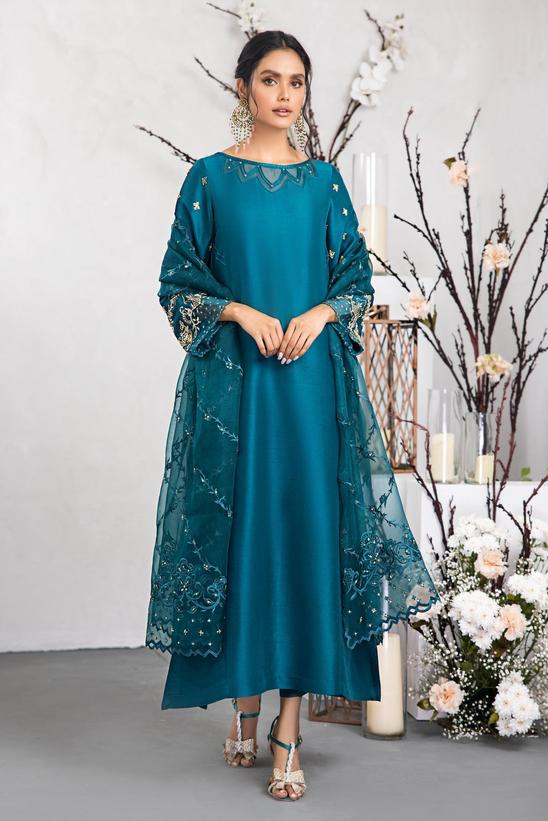 Anam Akhlaq | Festive Collection | D-25 - by - Libasekhas UK - Registered Vendor of : Anam Akhlaq - 100% Original Designer Dresss