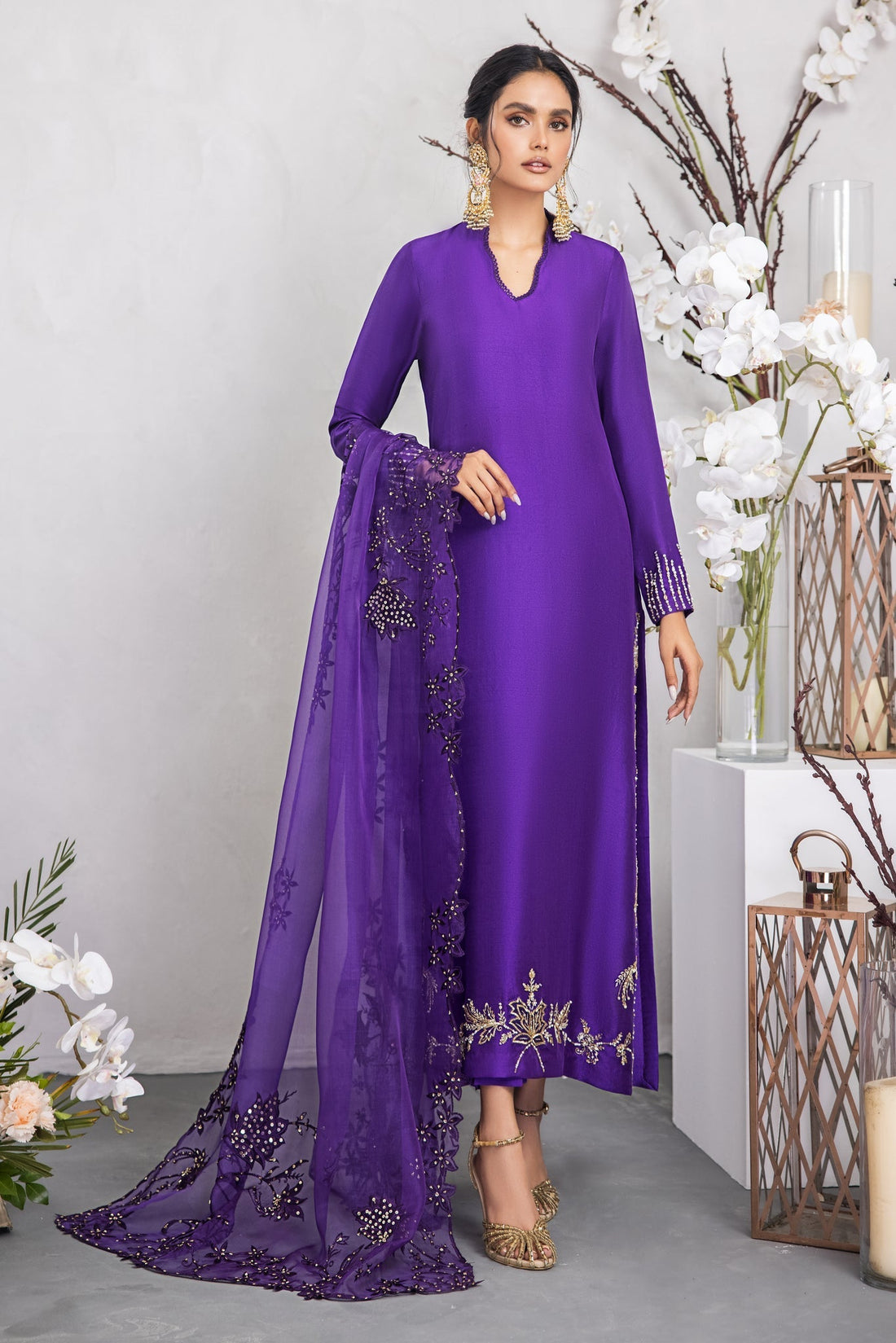 Anam Akhlaq | Festive Collection | D-28 - by - Libasekhas UK - Registered Vendor of : Anam Akhlaq - 100% Original Designer Dresss