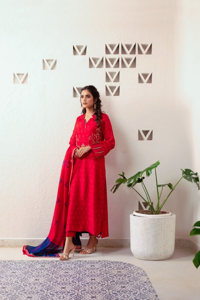 Anam Akhlaq | Festive Collection | D-13 - by - Libasekhas UK - Registered Vendor of : Anam Akhlaq - 100% Original Designer Dresss