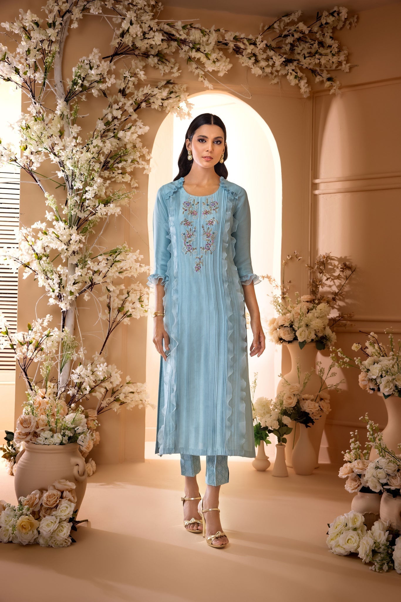 Anam Akhlaq | Festive Collection | D-32 - by - Libasekhas UK - Registered Vendor of : Anam Akhlaq - 100% Original Designer Dresss