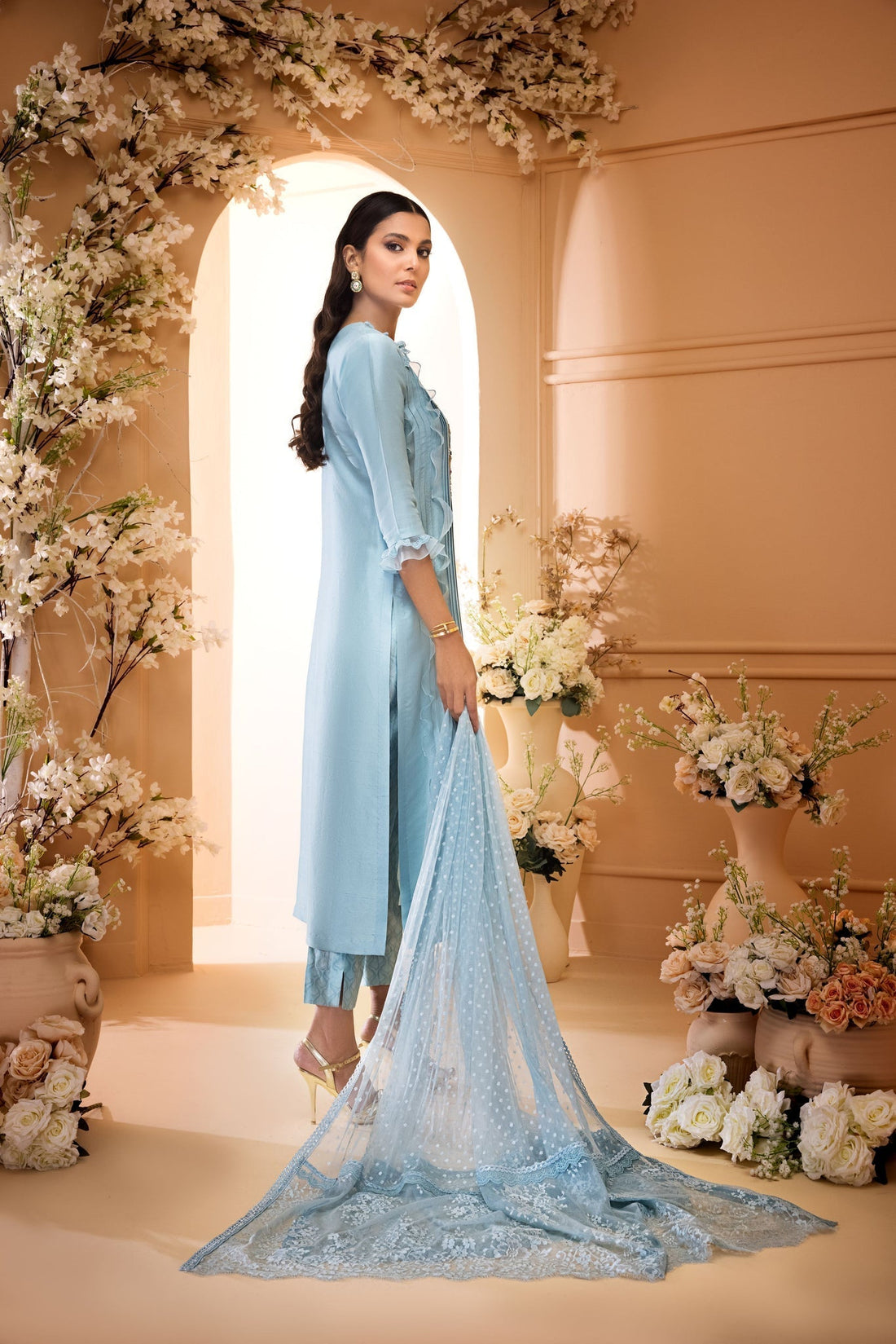 Anam Akhlaq | Festive Collection | D-32 - by - Libasekhas UK - Registered Vendor of : Anam Akhlaq - 100% Original Designer Dresss