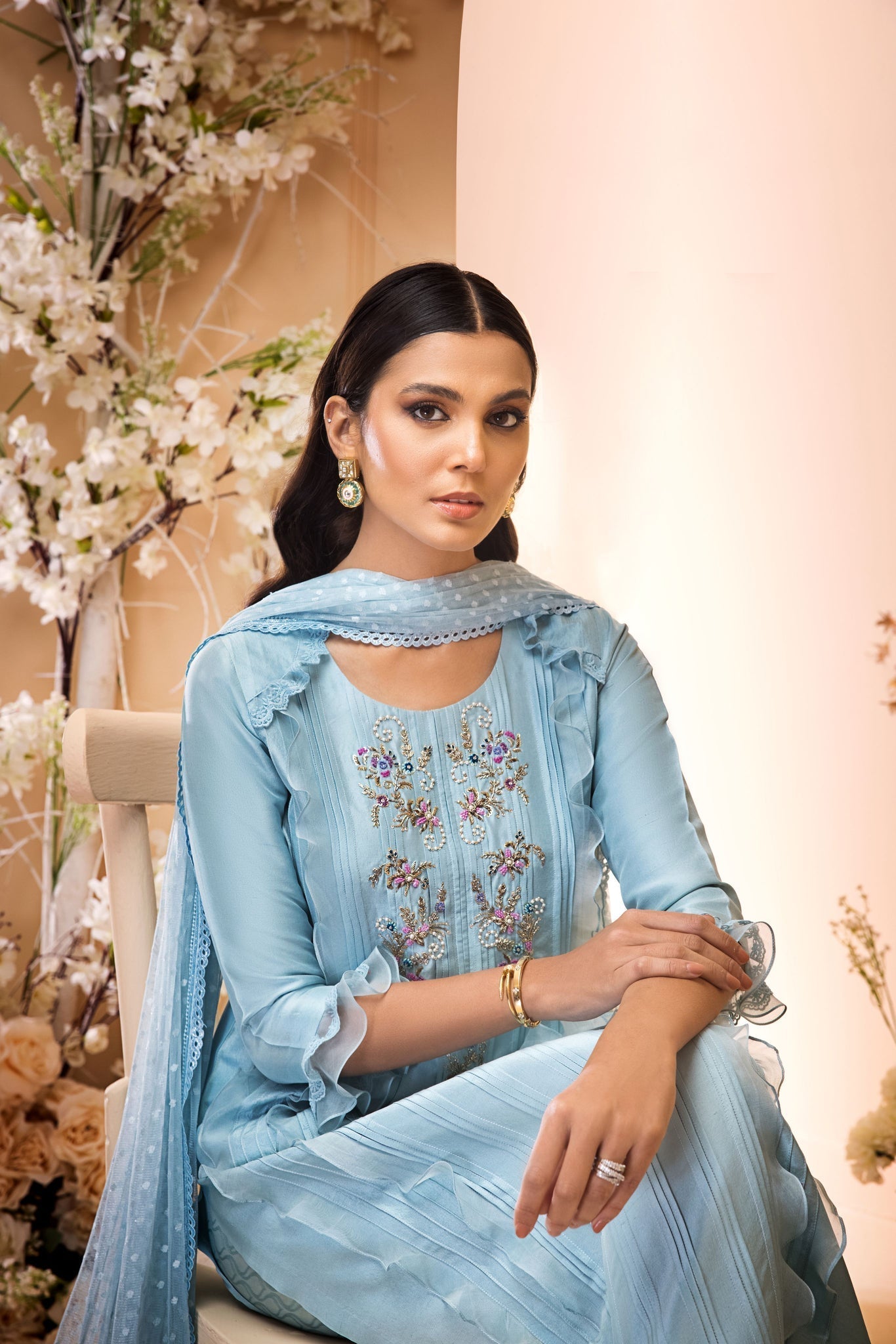 Anam Akhlaq | Festive Collection | D-32 - by - Libasekhas UK - Registered Vendor of : Anam Akhlaq - 100% Original Designer Dresss