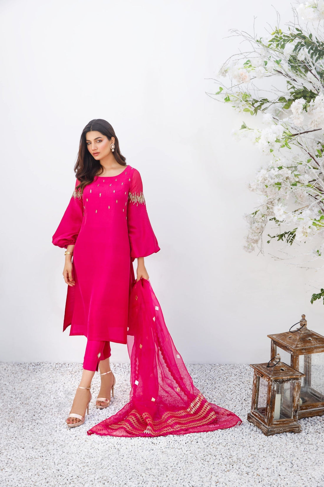 Anam Akhlaq | Festive Collection | D-16 - by - Libasekhas UK - Registered Vendor of : Anam Akhlaq - 100% Original Designer Dresss