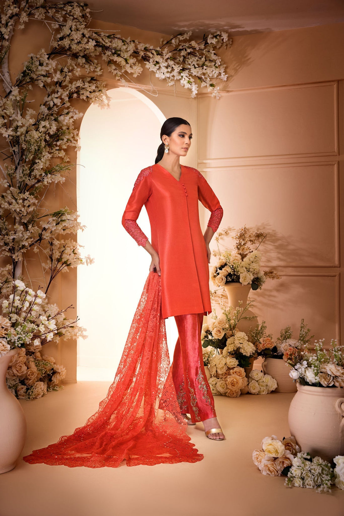 Anam Akhlaq | Festive Collection | D-33 - by - Libasekhas UK - Registered Vendor of : Anam Akhlaq - 100% Original Designer Dresss