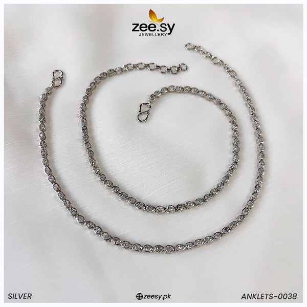 Anklets-0038 - by - Libasekhas UK - Registered Vendor of : Zeesy - 100% Original Designer Dresss