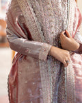 Mushq | Sunehri Lama Silk | Anoushay - by Libasekhas UK - Registered Vendor of : Mushq - 100% Original Designer Dress