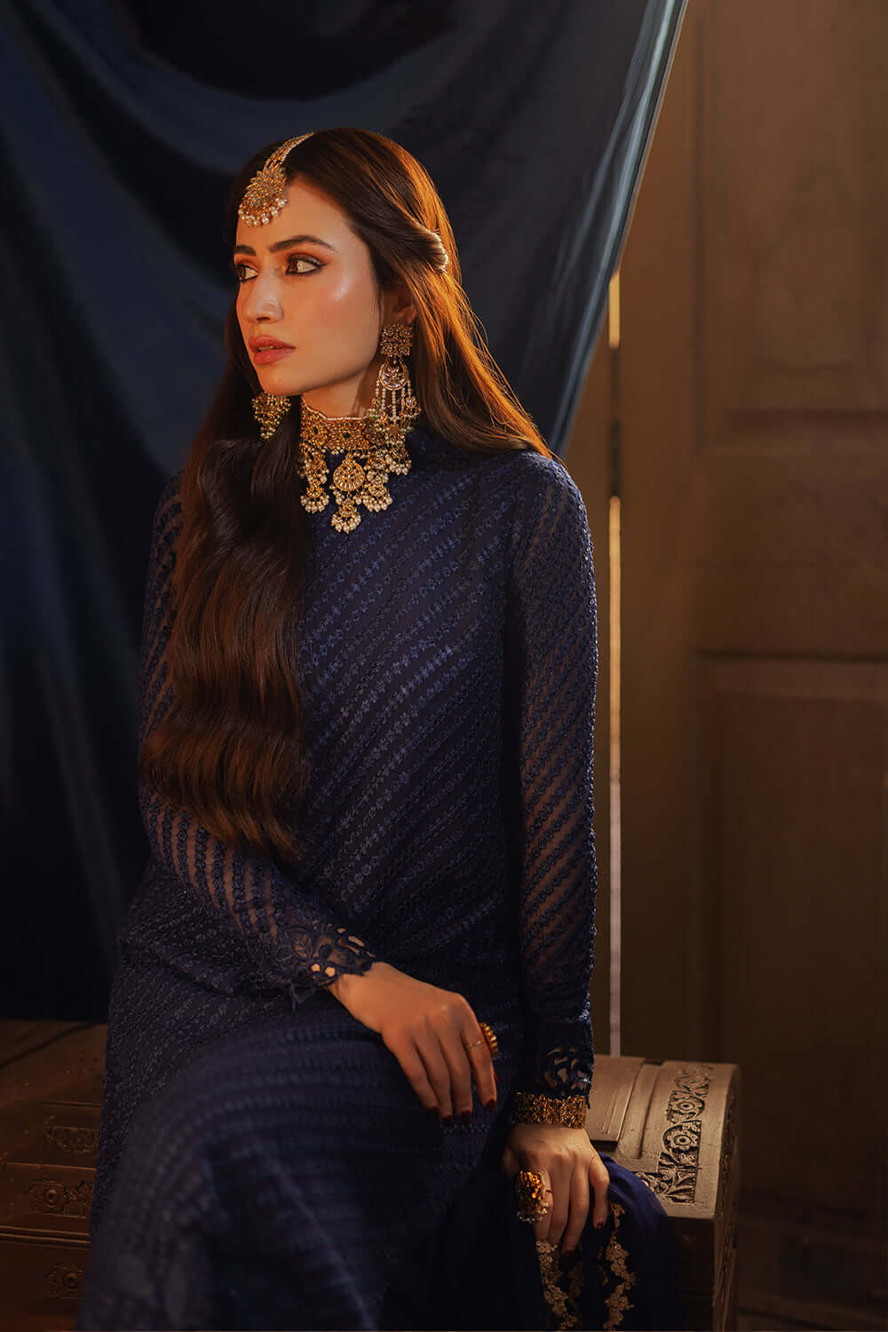 Azure | Luxe Formals | Aqua Serene - by Libasekhas UK - Registered Vendor of : Azure - 100% Original Designer Dress
