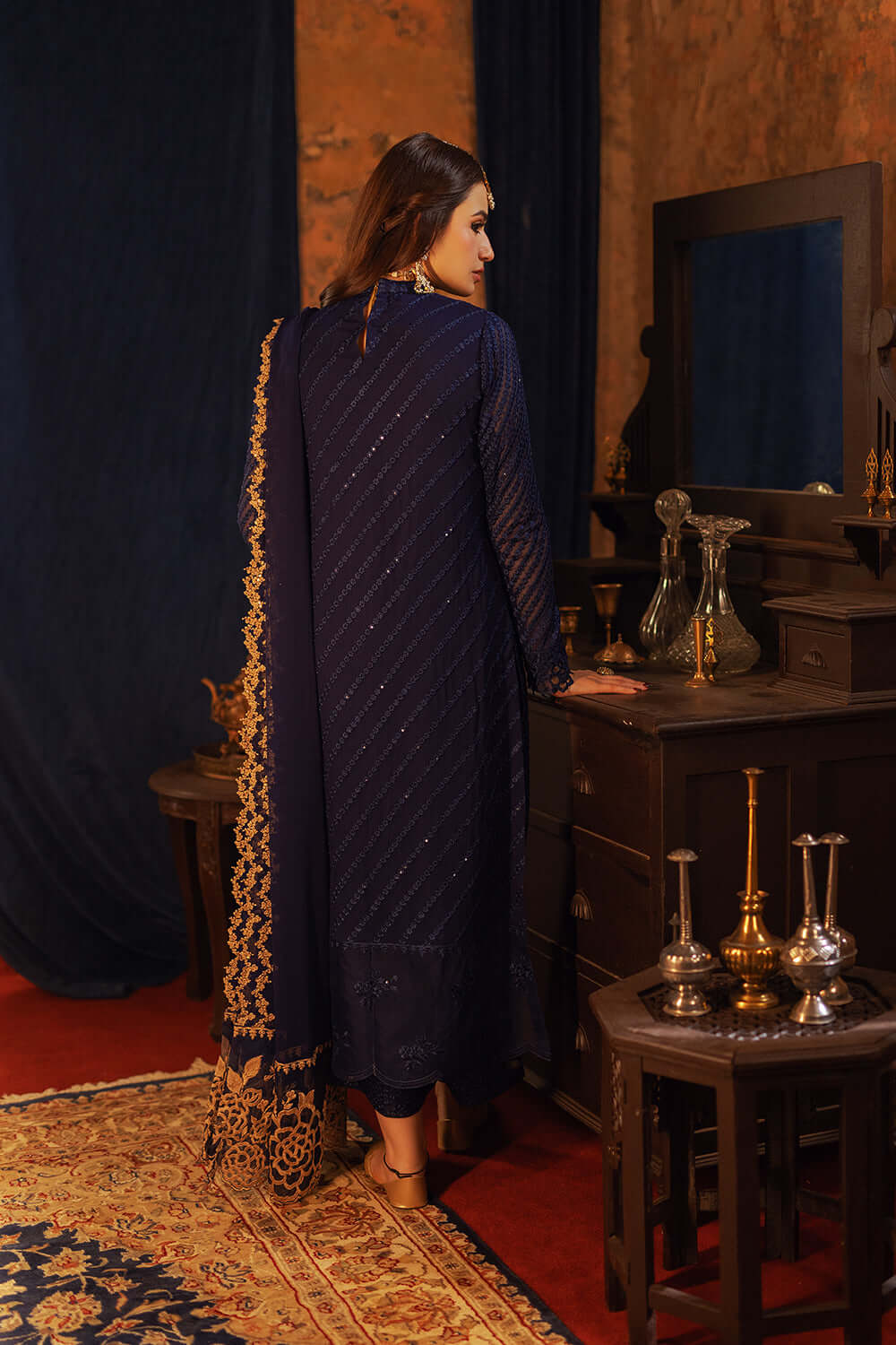 Azure | Luxe Formals | Aqua Serene - by Libasekhas UK - Registered Vendor of : Azure - 100% Original Designer Dress