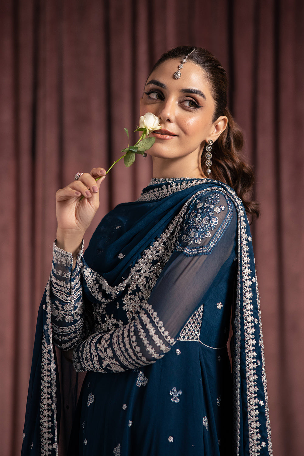 Azure | Luxe Formals | Aquatic Whisper - by Libasekhas UK - Registered Vendor of : Azure - 100% Original Designer Dress